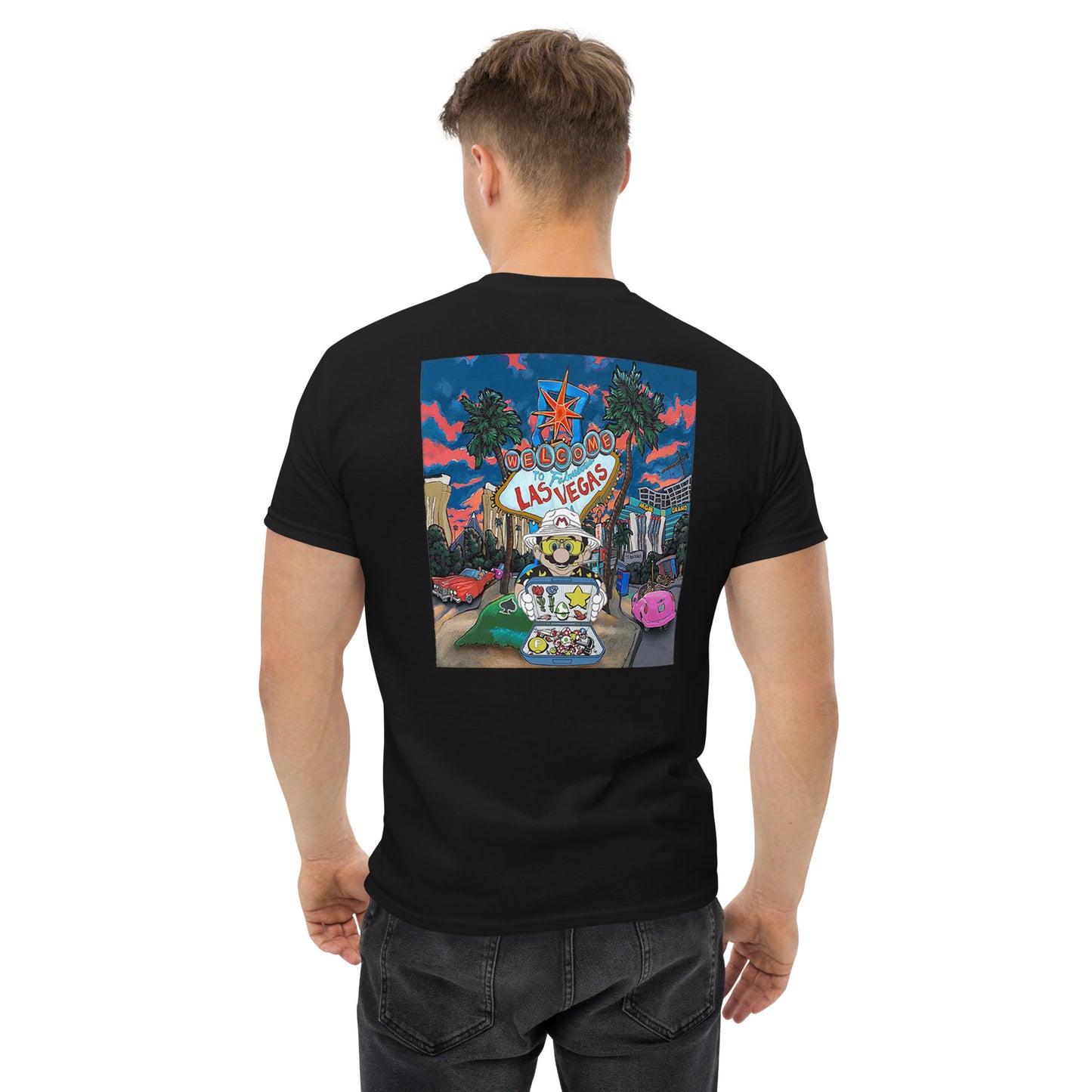 Mario Fear & Loathing Custom Tshirt