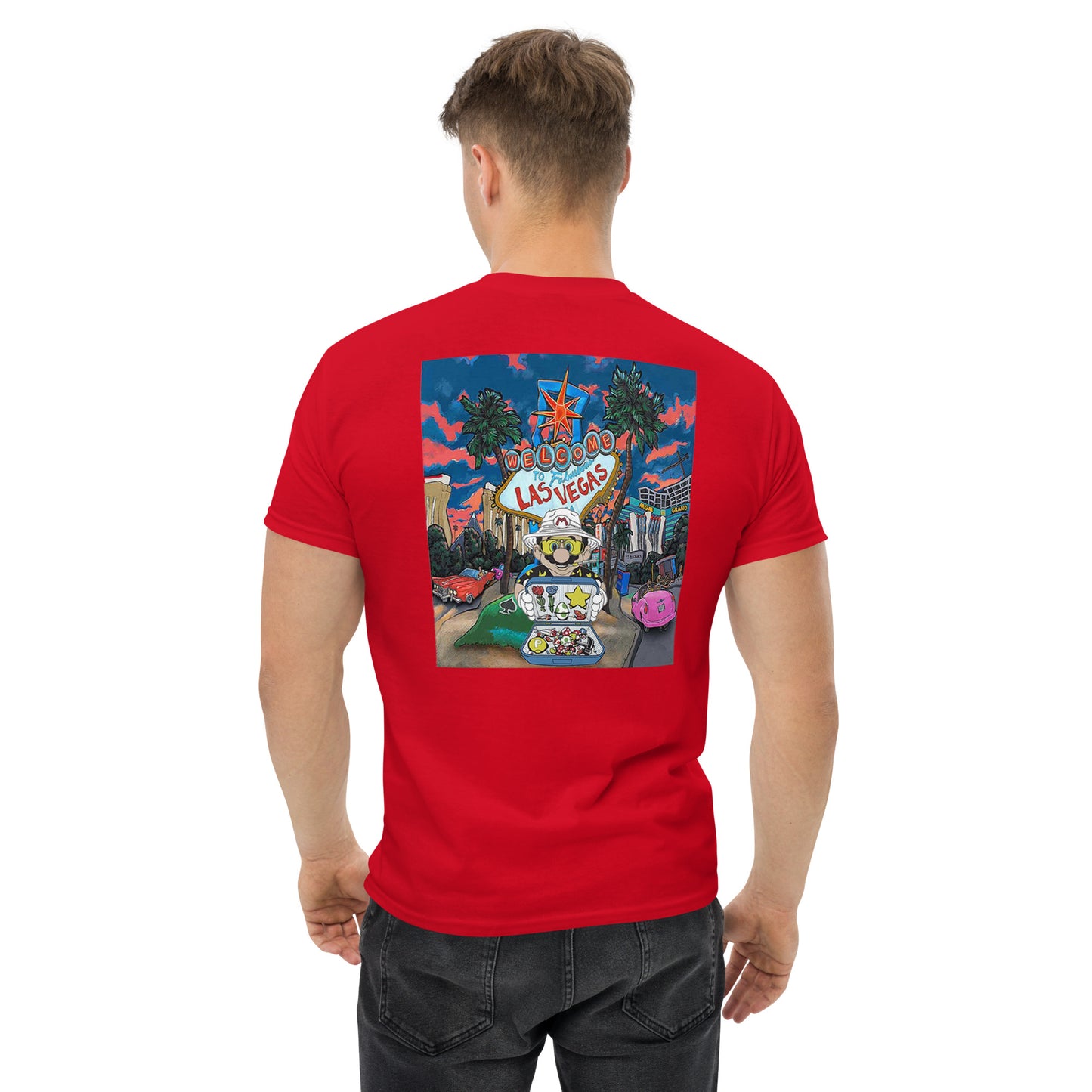 Mario Fear & Loathing Custom Tshirt